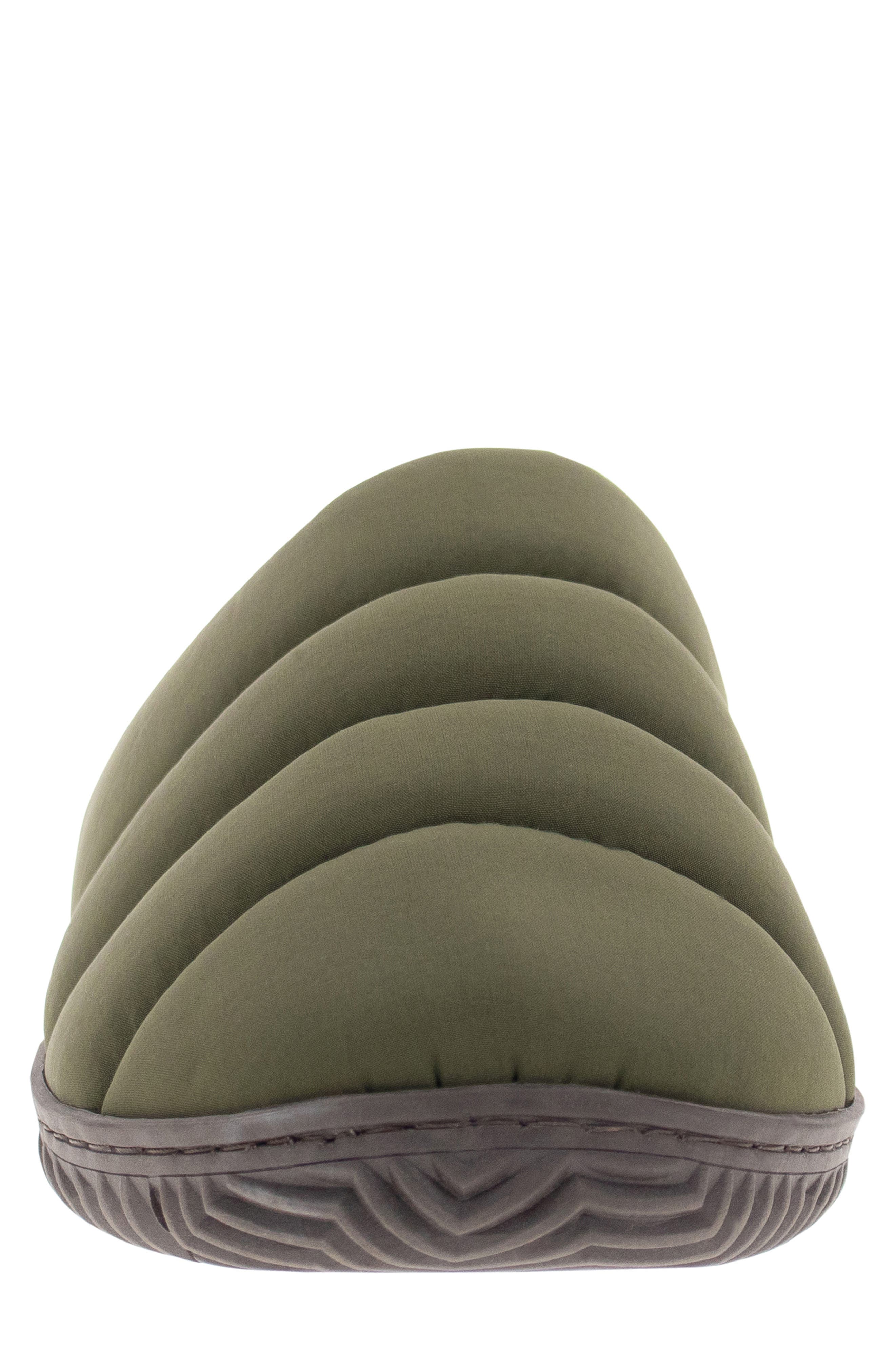 Staheekum Summit and Go Puffy Slipper, Alternate, color, Olive