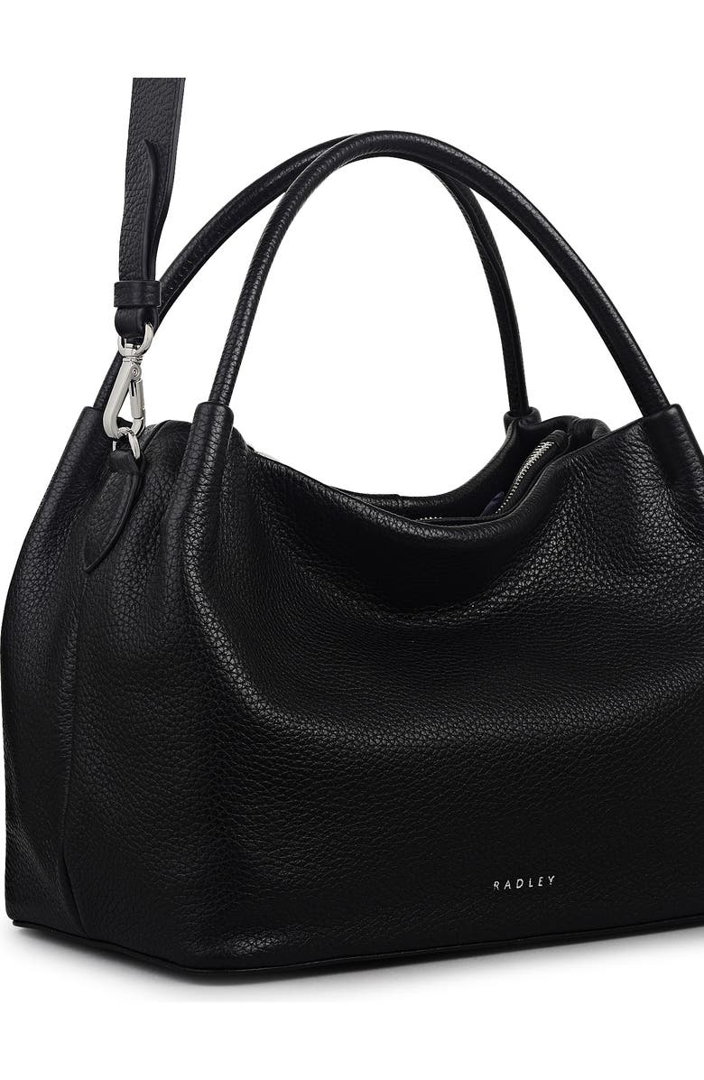 Radley Ivydale Road Medium Ziptop Satchel Bag, Alternate, color, Jet