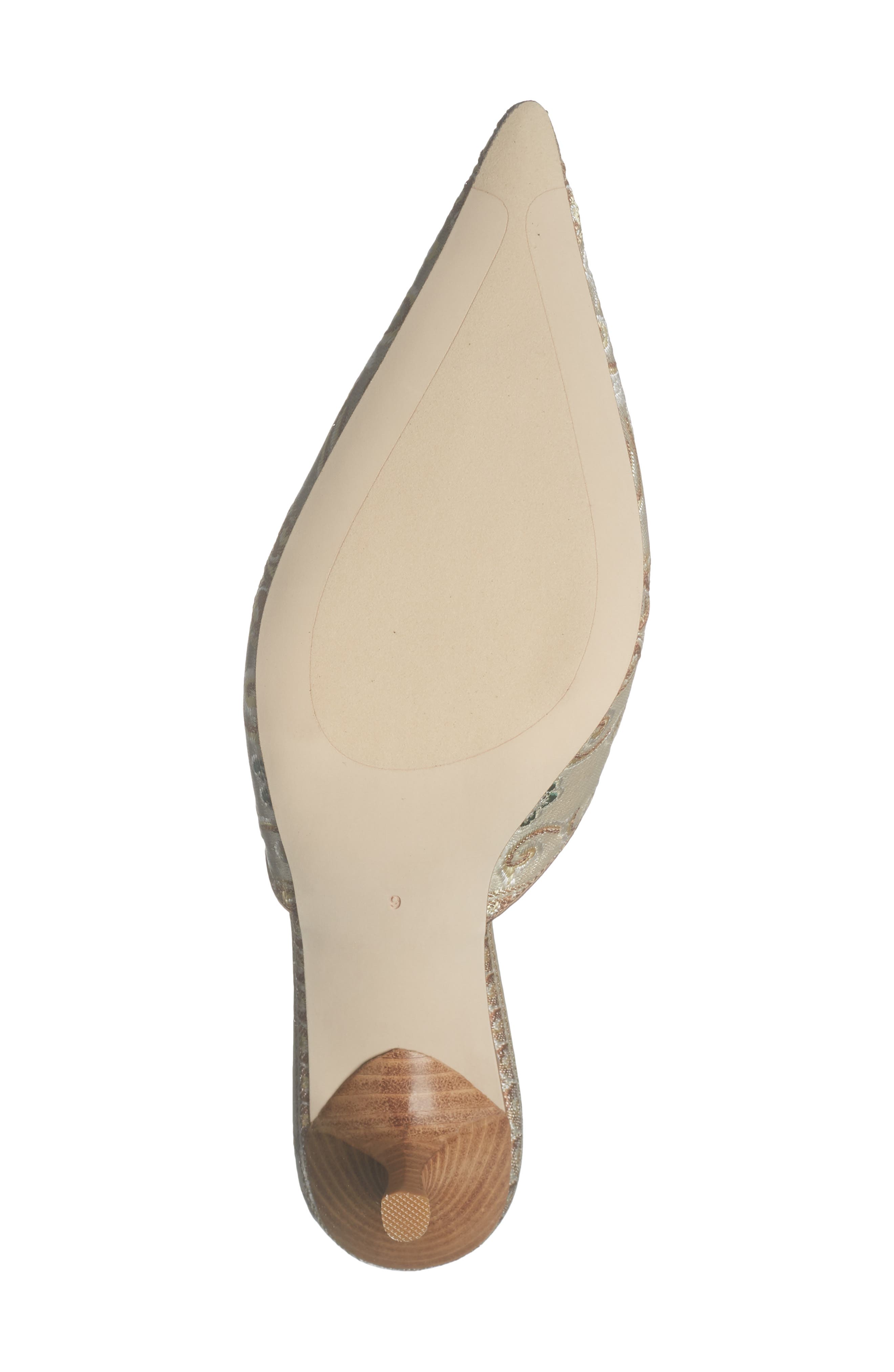 Decadent Pointed Toe Mule, Alternate, color, NATURAL MULTI