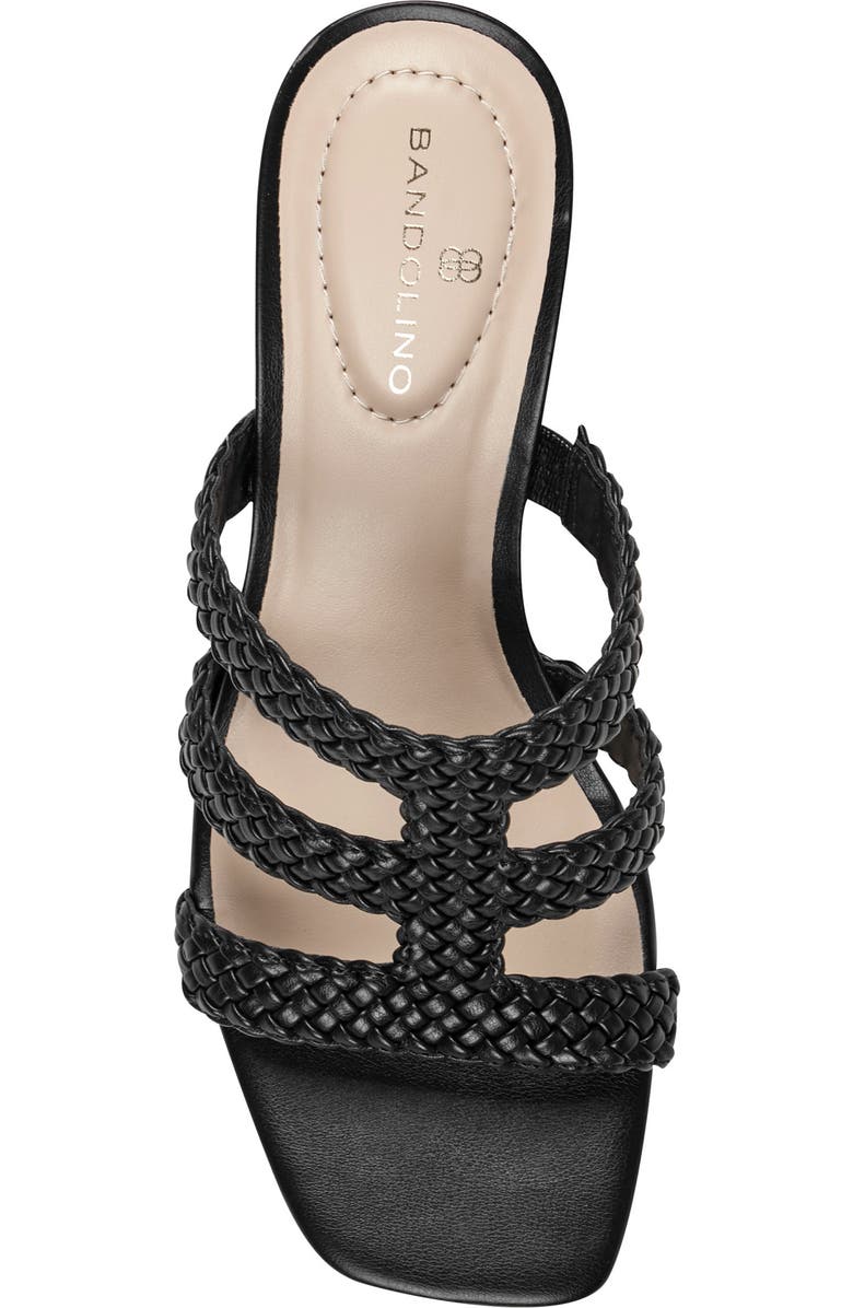 Bandolino Mumm Block Heel Sandal, Alternate, color, Black