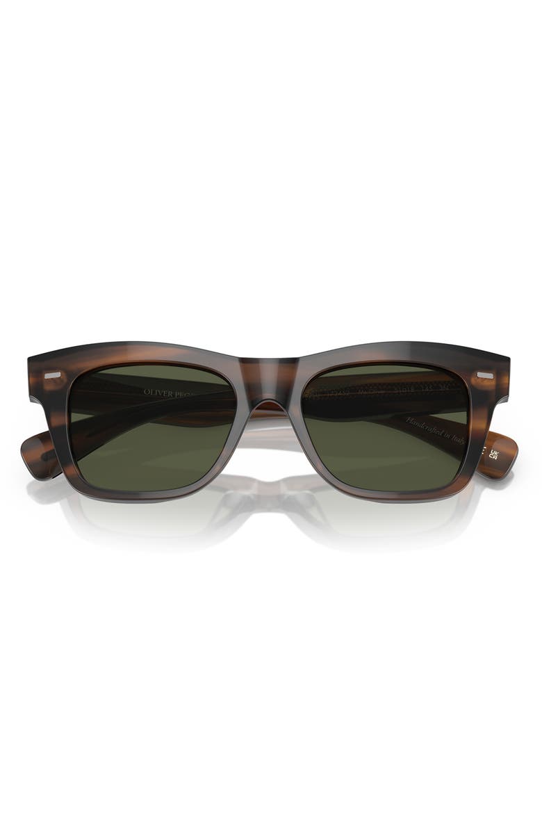 Oliver Peoples Ms. Oliver 51mm Square Sunglasses, Alternate, color, Tortoise