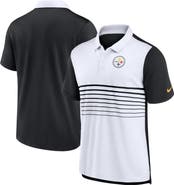 Nike Men's Nike Black/White Pittsburgh Steelers Fashion Performance Polo
