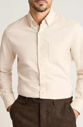Lightweight Flannel Button-Down Shirt