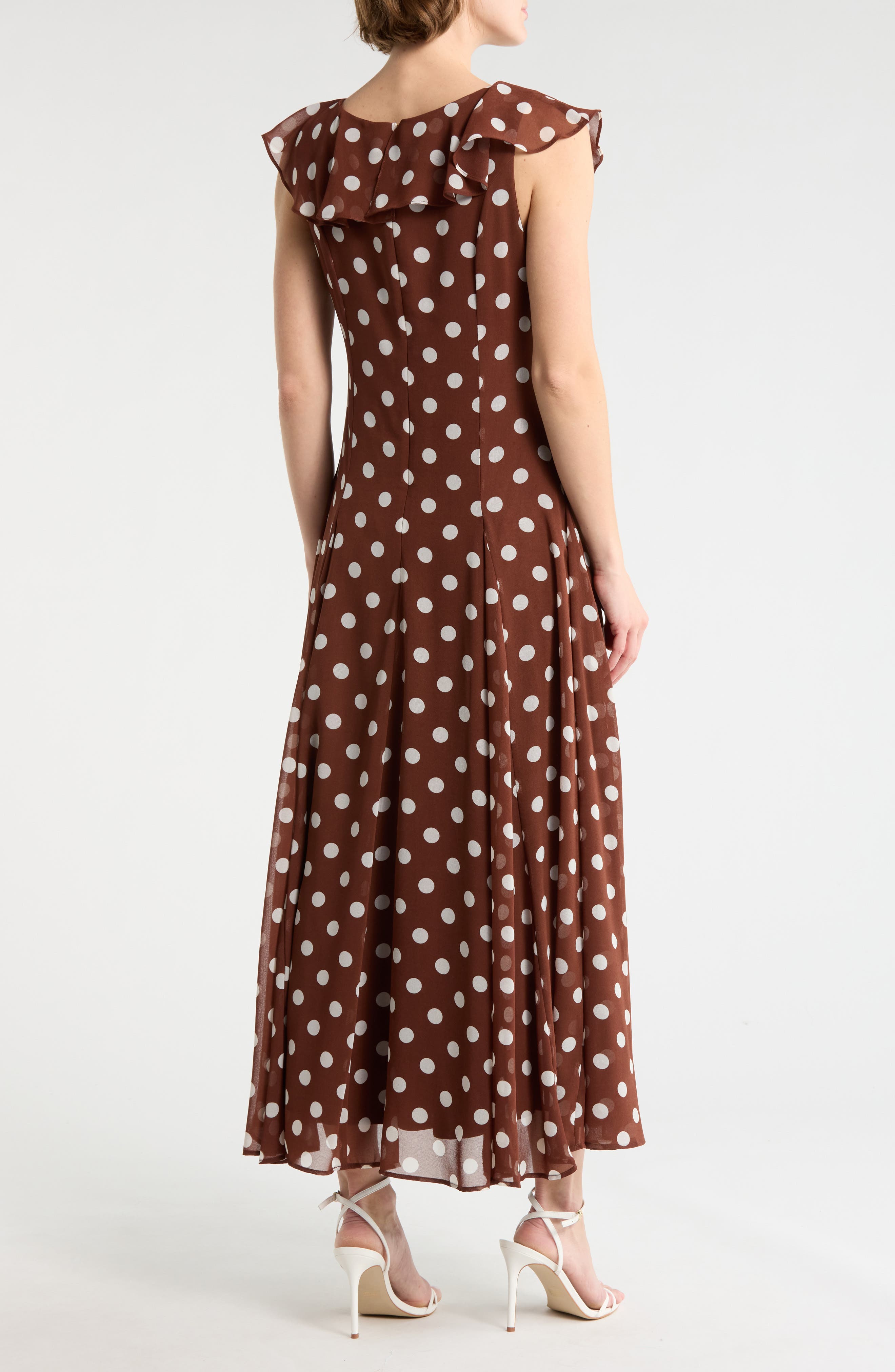 Ruffle Godet Maxi Dress - image 4