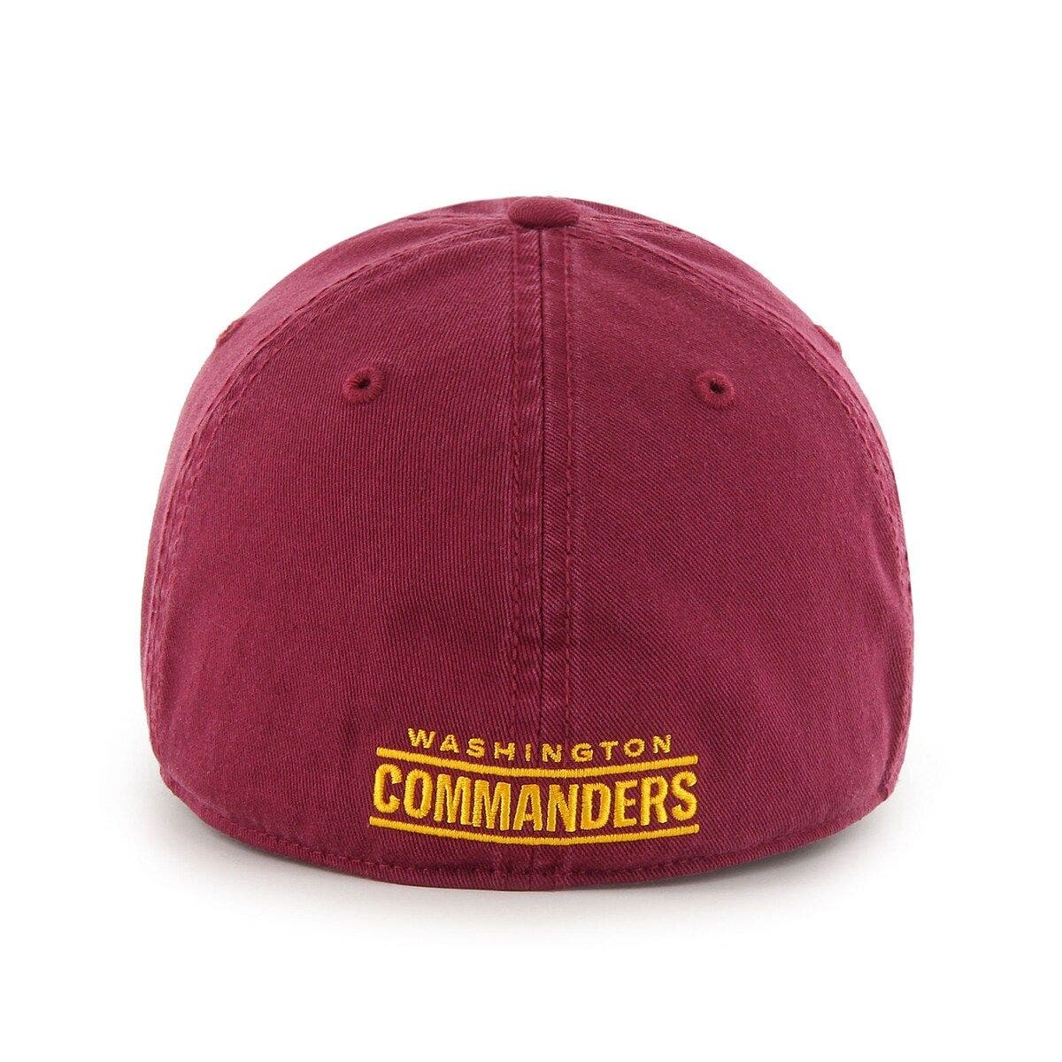 '47 Men's '47 Burgundy Washington Commanders Franchise Logo Fitted Hat ...