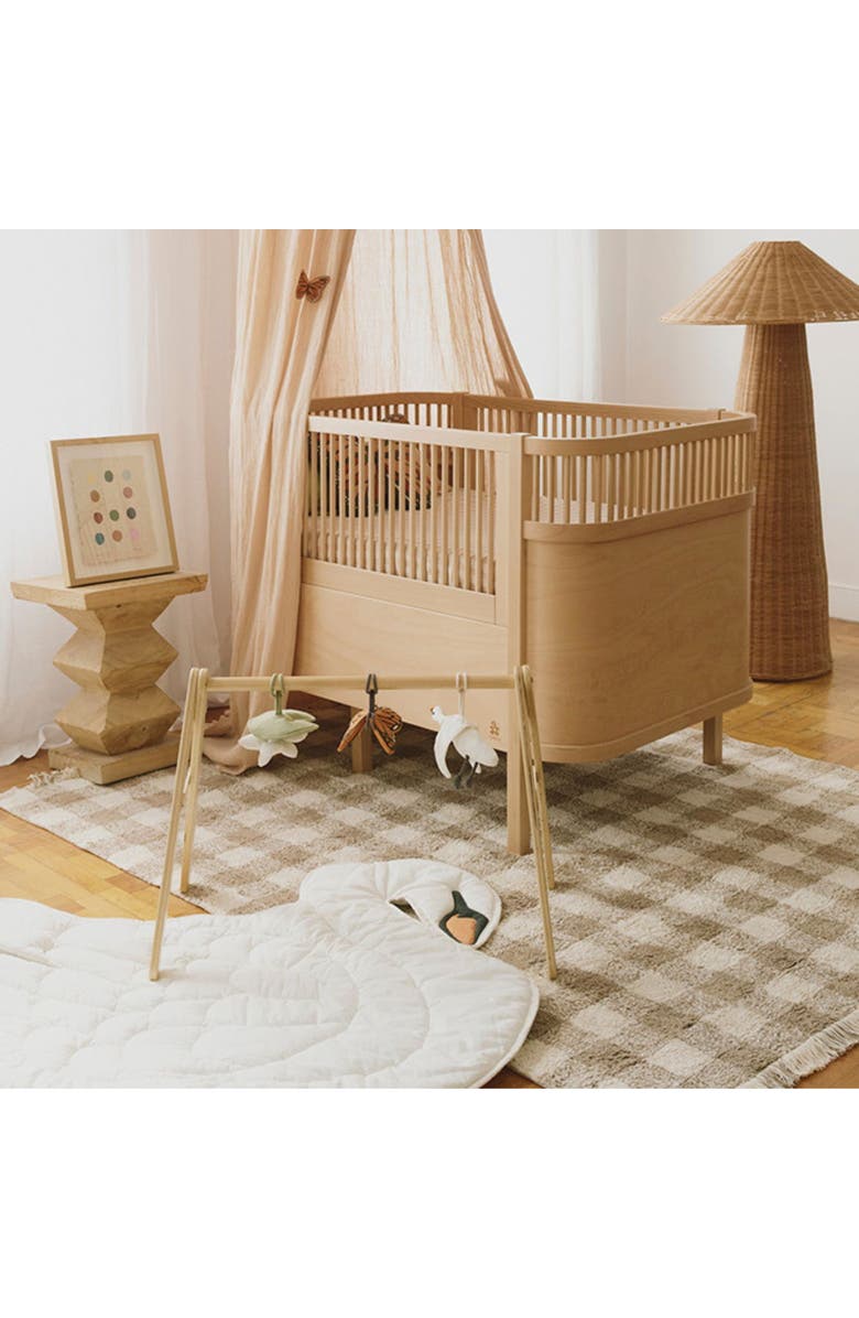 Lorena Canals Canopy Crepe, Alternate, color, Rose, Ivory