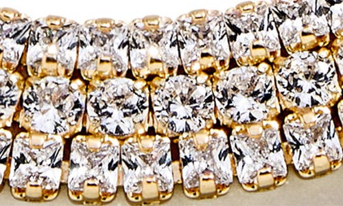 Baublebar Elaine Layered Cubic Zirconia Slider Bracelet In Gold
