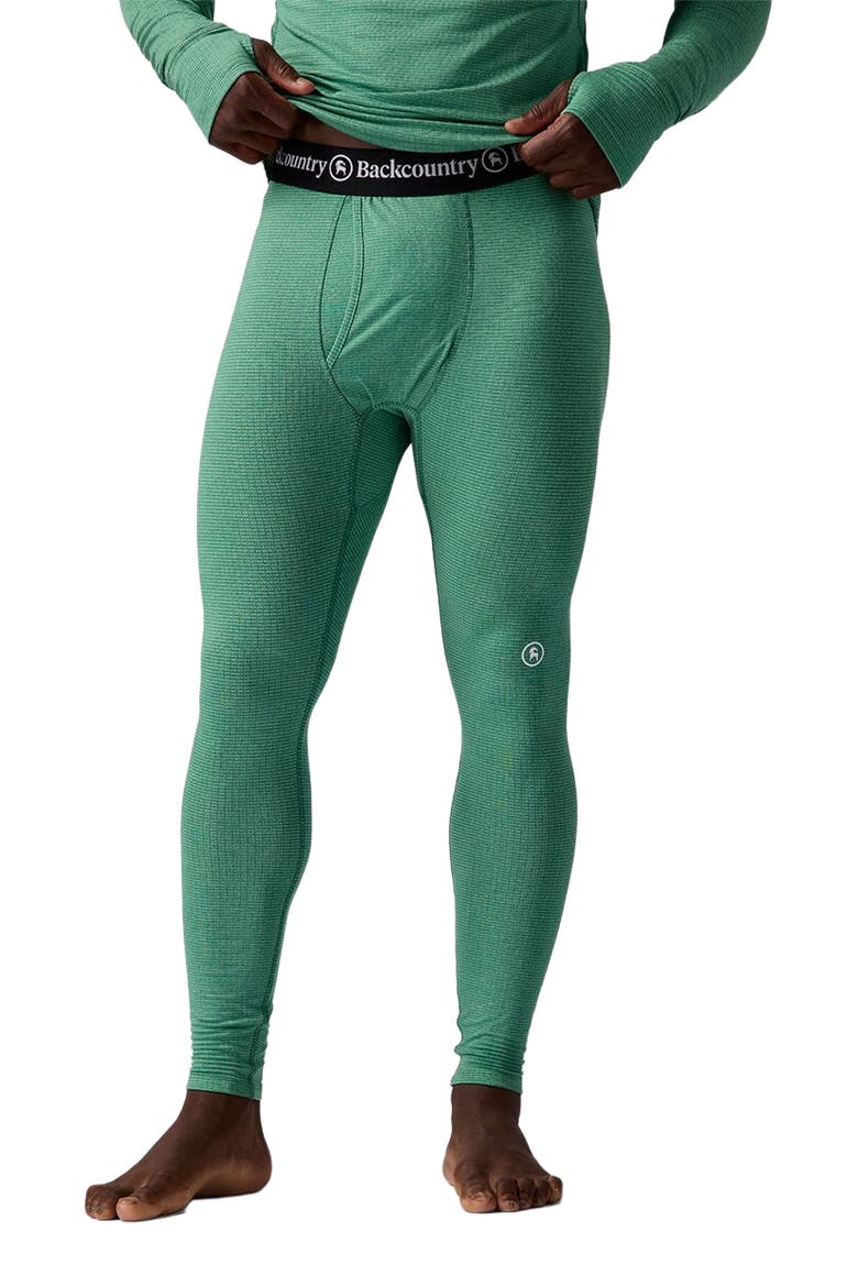Pines Micrrid Ultra-Lt Baselayer Bottom - Men's, Alternate, color, Gearhead Green