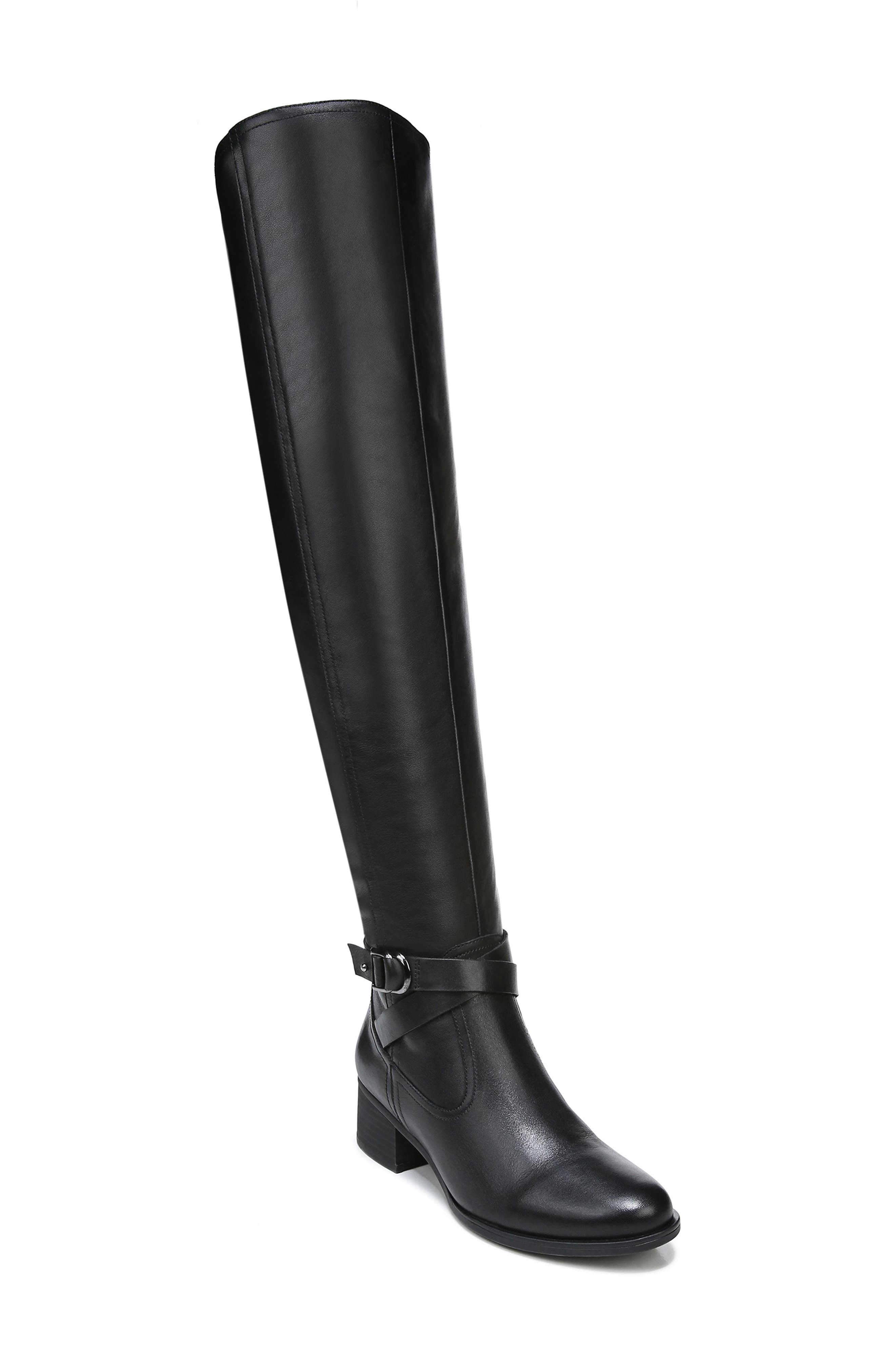 Naturalizer Denny Water Repellent Over the Knee Boot, Main, color, 