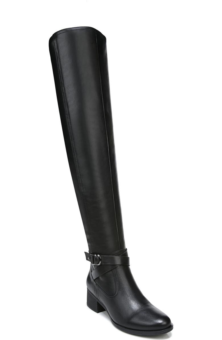 Naturalizer Denny Water Repellent Over the Knee Boot, Main, color,