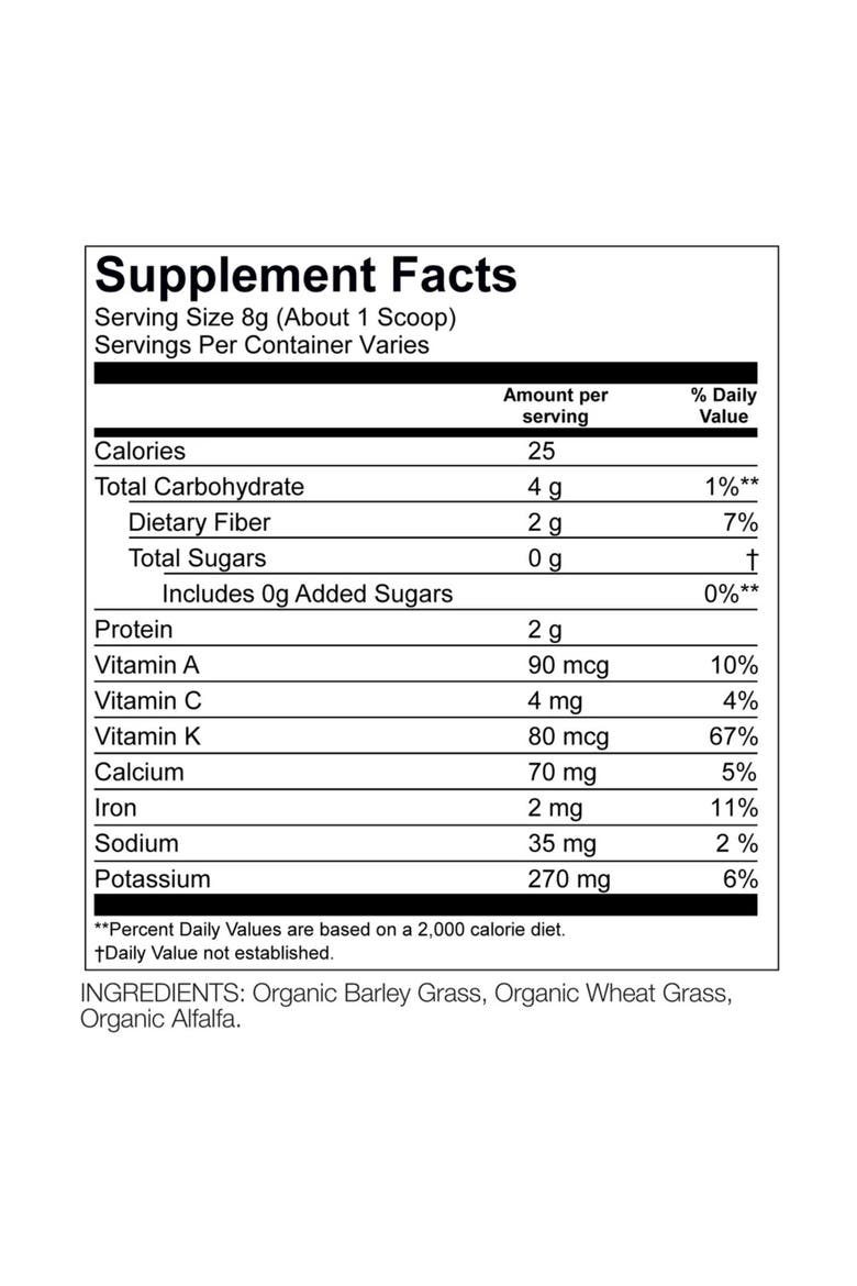 Greens Trio Organic Superfood Powder Supplement, Alternate, color, None