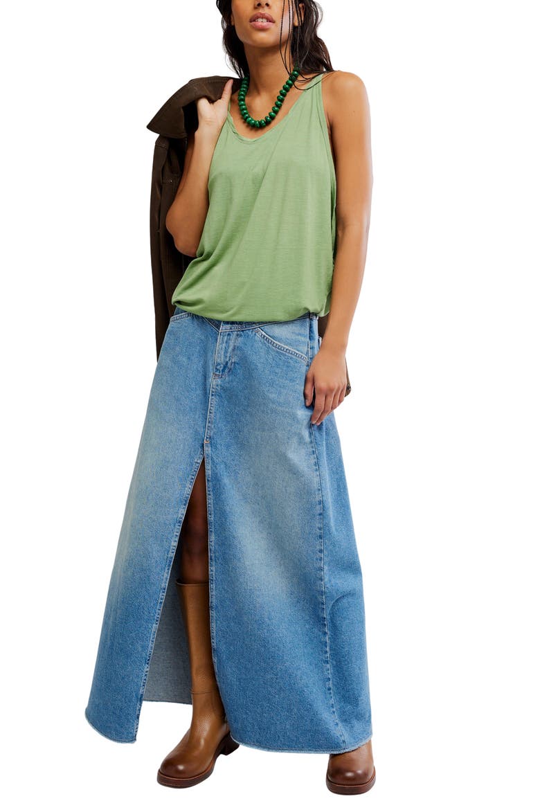 Shoreside Drape Tank, Alternate, color, MISTLETOE