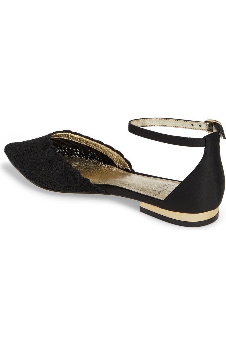 Adrianna Papell Trala Ankle Strap Flat, Alternate, color,