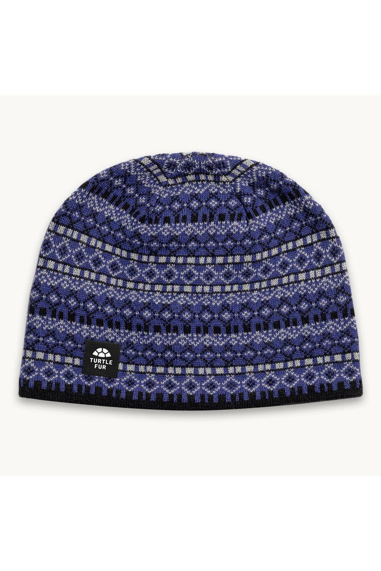 Franz Merino Wool Beanie, Main, color, Royal