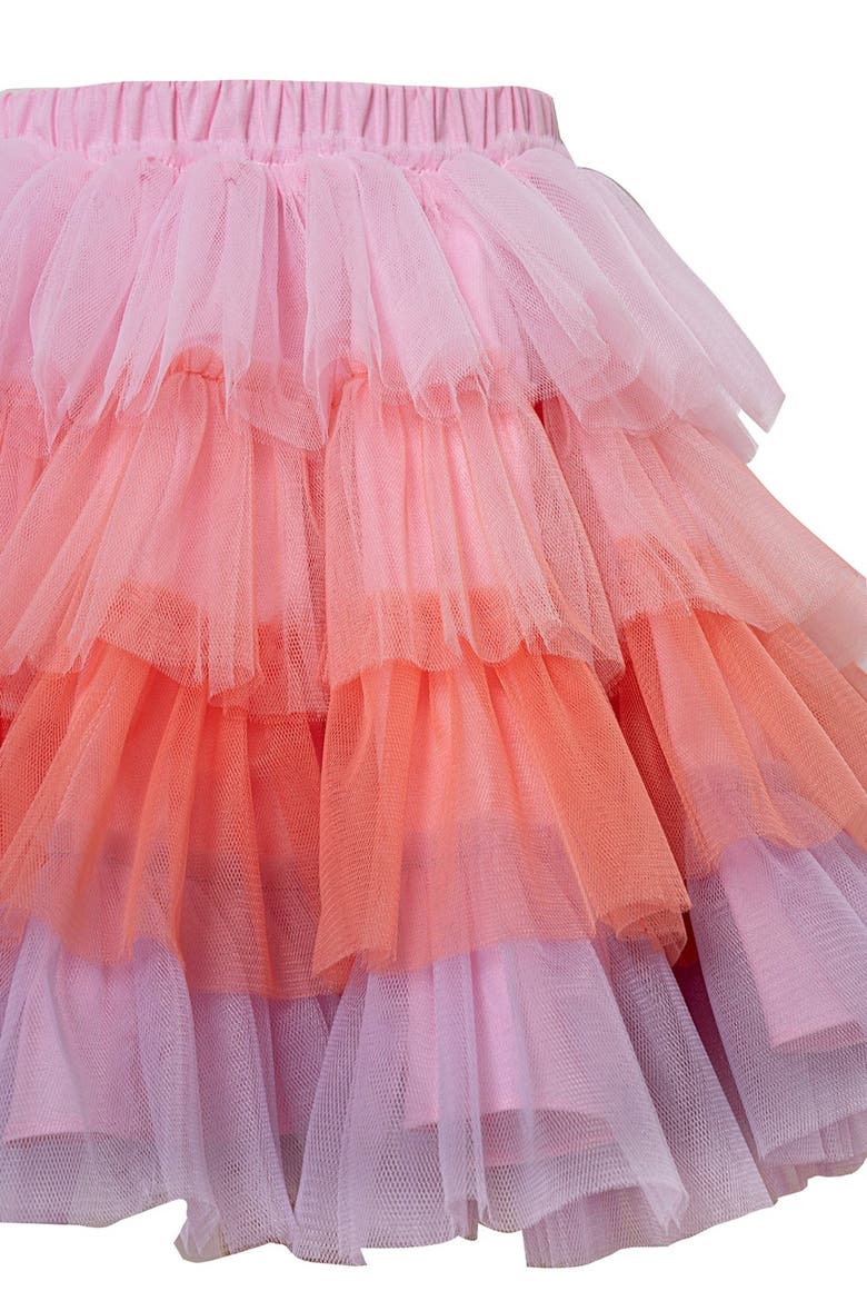 Ombre Tutu Skirt, Alternate, color, Multicolor