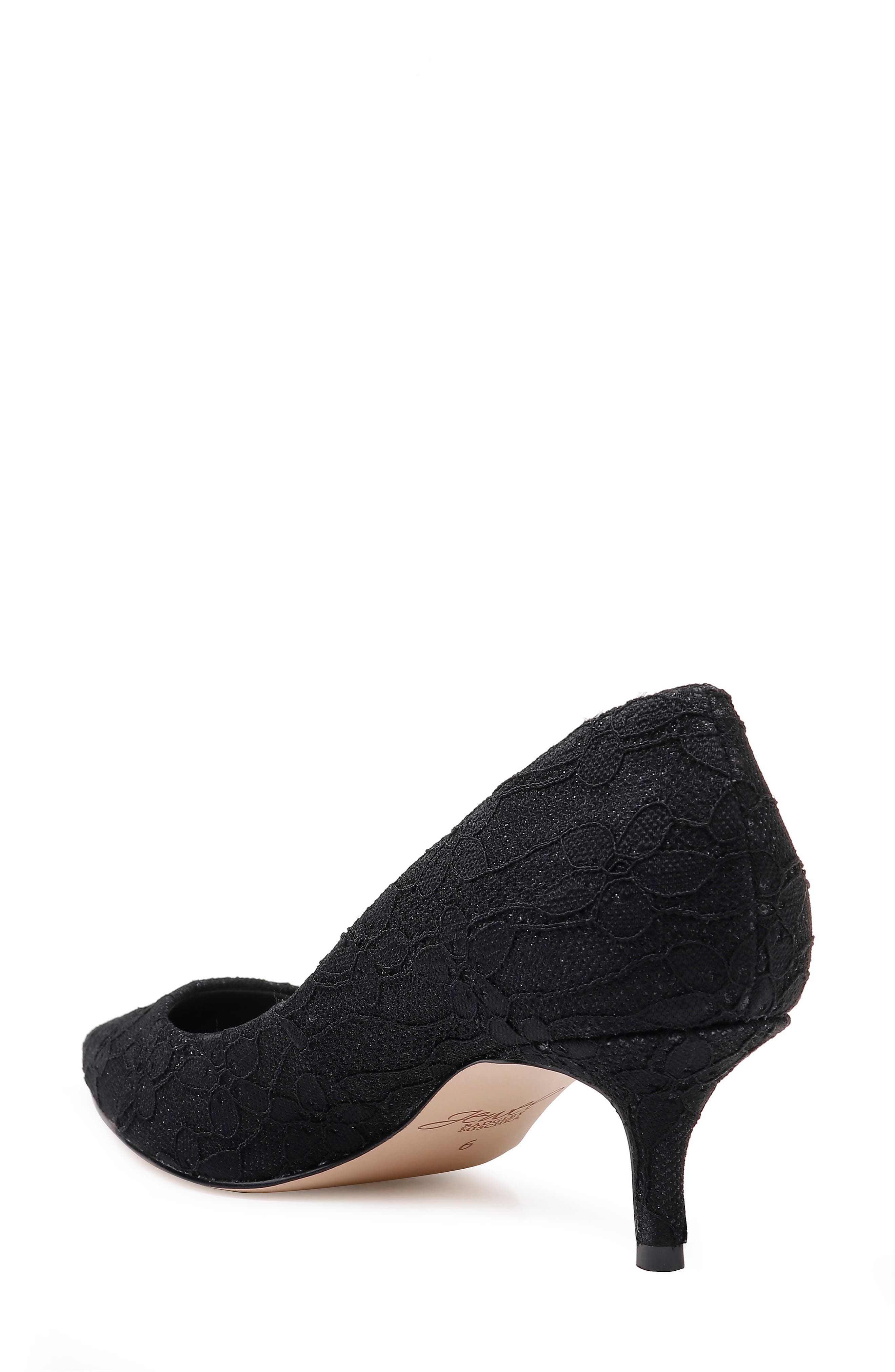 Jewel Badgley Mischka Royalty Kitten Heel Pump, Alternate, color, 