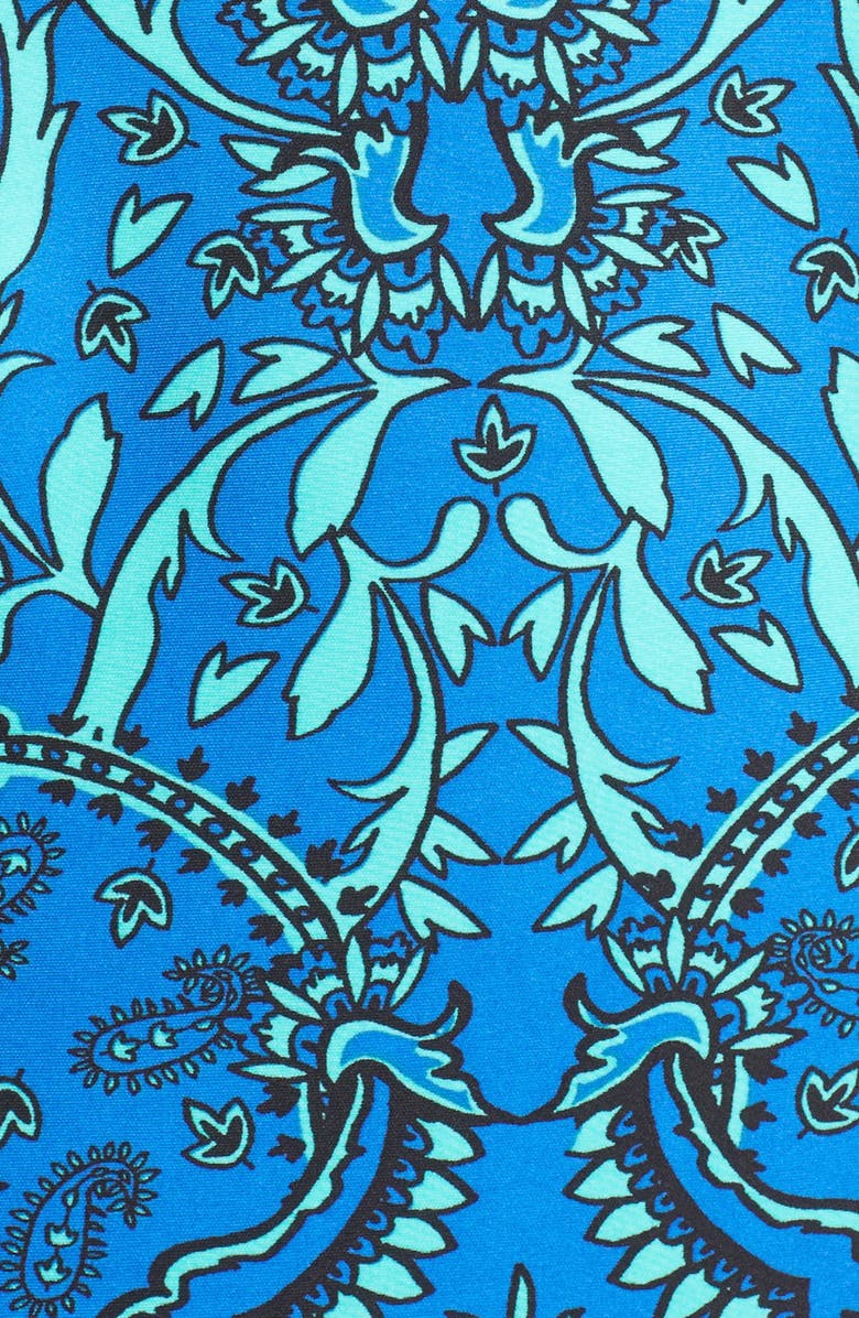 Gabby Skye Print Scuba Fit & Flare Dress, Alternate, color, 