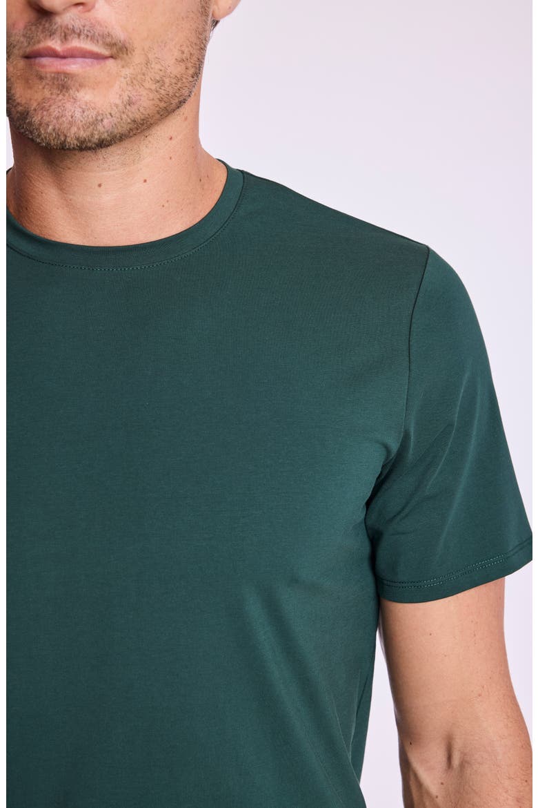 Lucas Crewneck T-Shirt, Alternate, color, FOREST GREEN