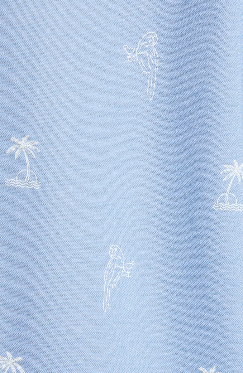 TravisMathew Loose Screws Palm & Parrot Polo, Alternate, color,