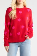 Beach Riot Callie Heart Sweater