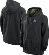 Jordan Brand Men's Jordan Brand Black North Carolina Tar Heels 2025 NCAA Military Appreciation Full-Snap Jacket