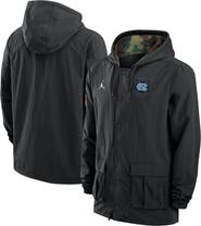 Jordan Brand Men's Jordan Brand Black North Carolina Tar Heels 2025 NCAA Military Appreciation Full-Snap Jacket