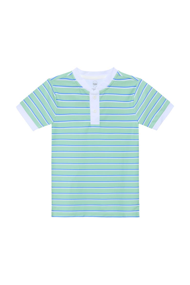 Boys Blade Shirt, Main, color, Palm Green Stripe