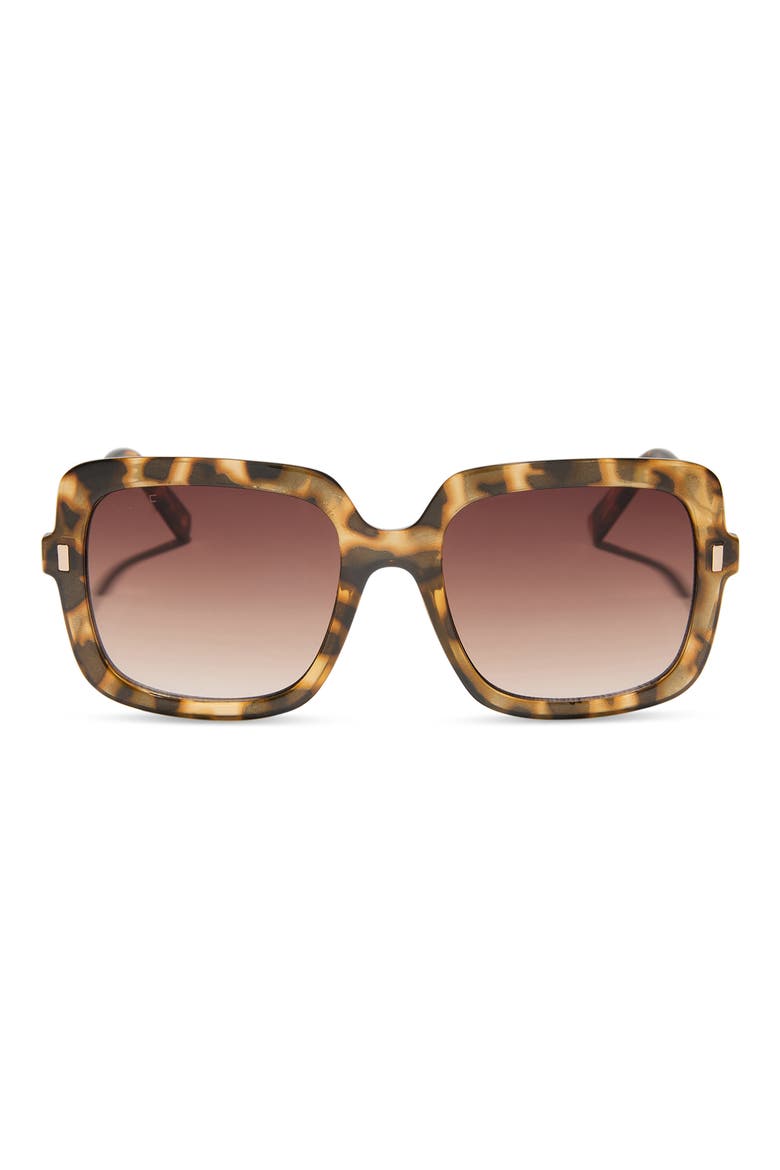 54mm Square Sunglasses, Main, color, SAND TORT