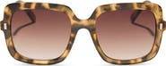 DIFF 54mm Square Sunglasses