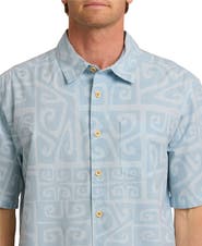 Quiksilver Waterman Tiki Beach WM SS Short Sleeve Shirt