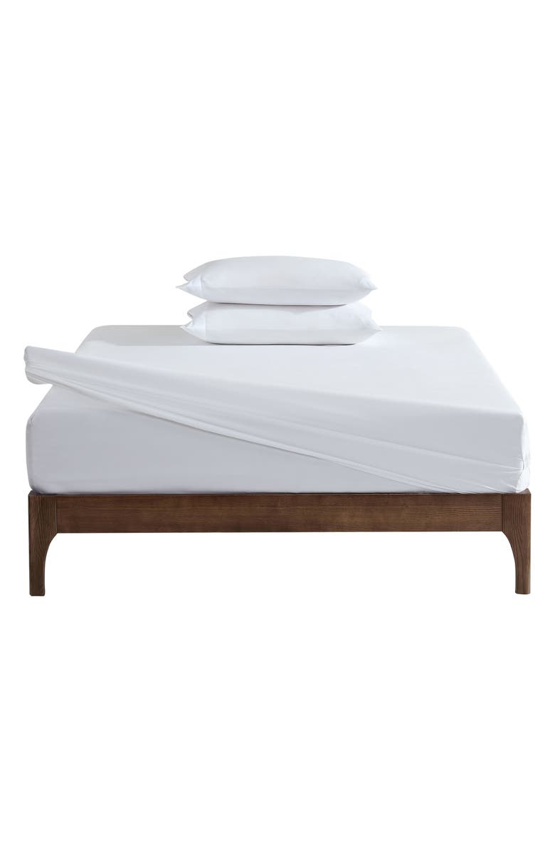 Nautica Solid Set of 2 Pillowcases, Alternate, color, White