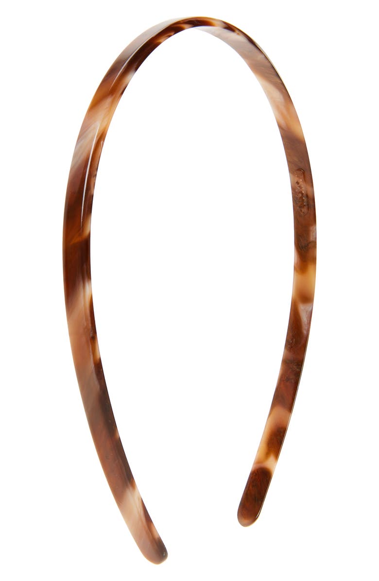 France Luxe Comfort Headband, Main, color, Caramel Horn