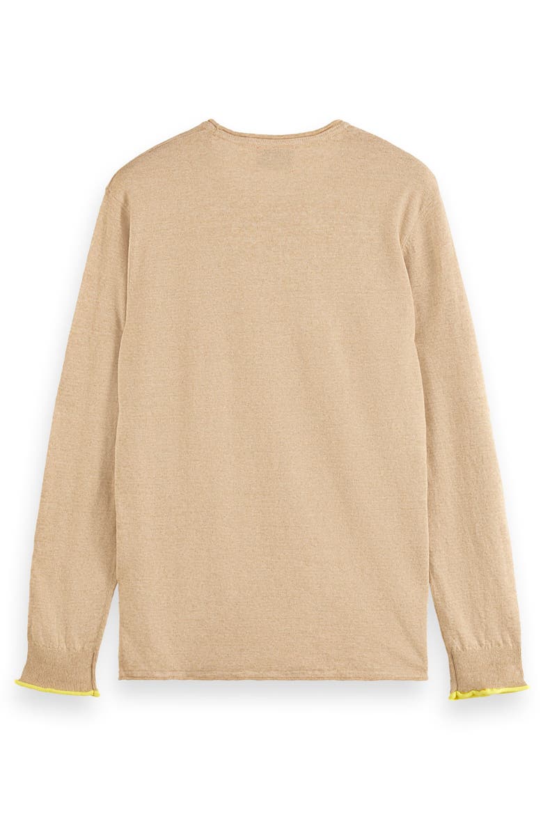 Scotch & Soda Linen & Cotton Sweater, Alternate, color,