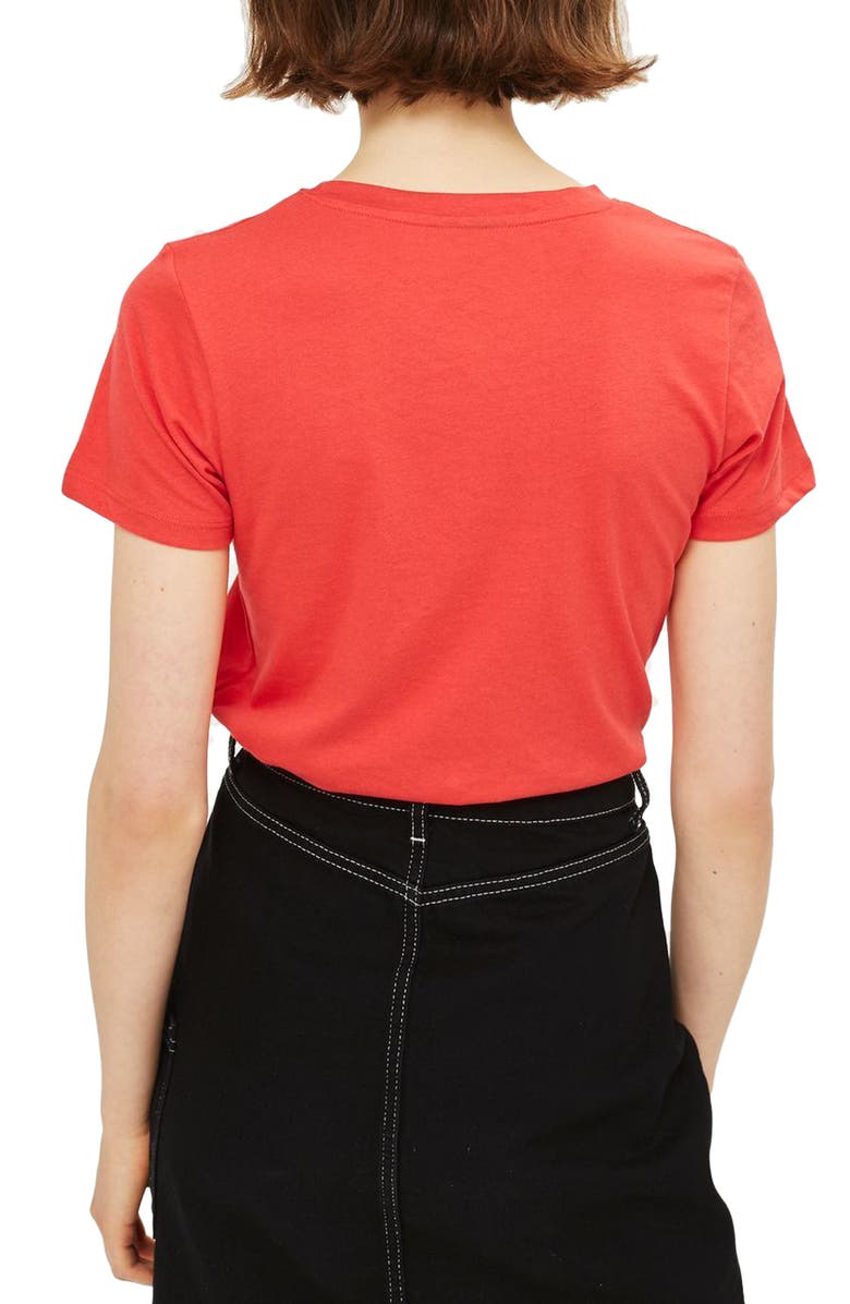 Topshop Mon Cheri Tee, Alternate, color, 