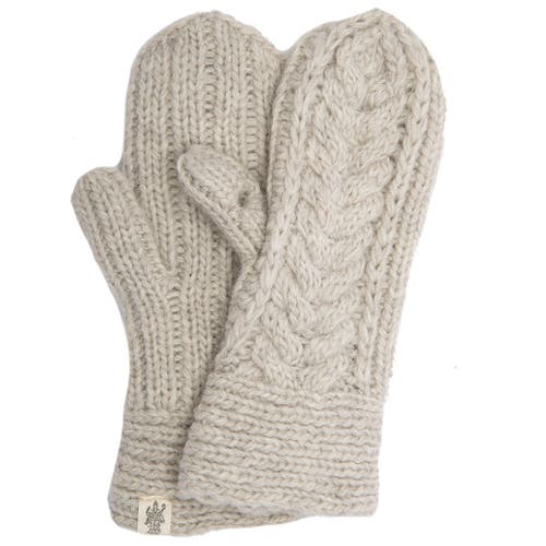 Nirvana Designs Soho Mittens In Linen