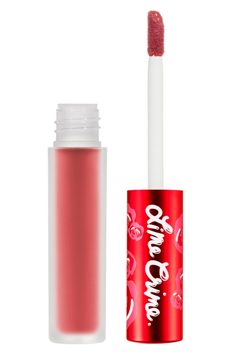 Lime Crime Velvetines Matte Liquid Lipstick, Main, color, Riot