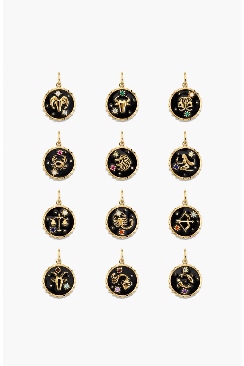 Cosmic Charm Pendant, Alternate, color, Gold - Scorpio