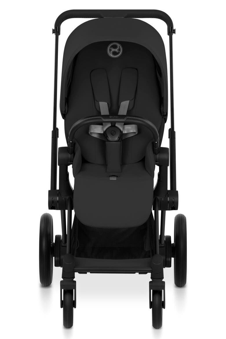 e-Priam Electronic Smart Stroller – Platinum Collection, Alternate, color, MATTE BLACK/ SEPIA BLACK