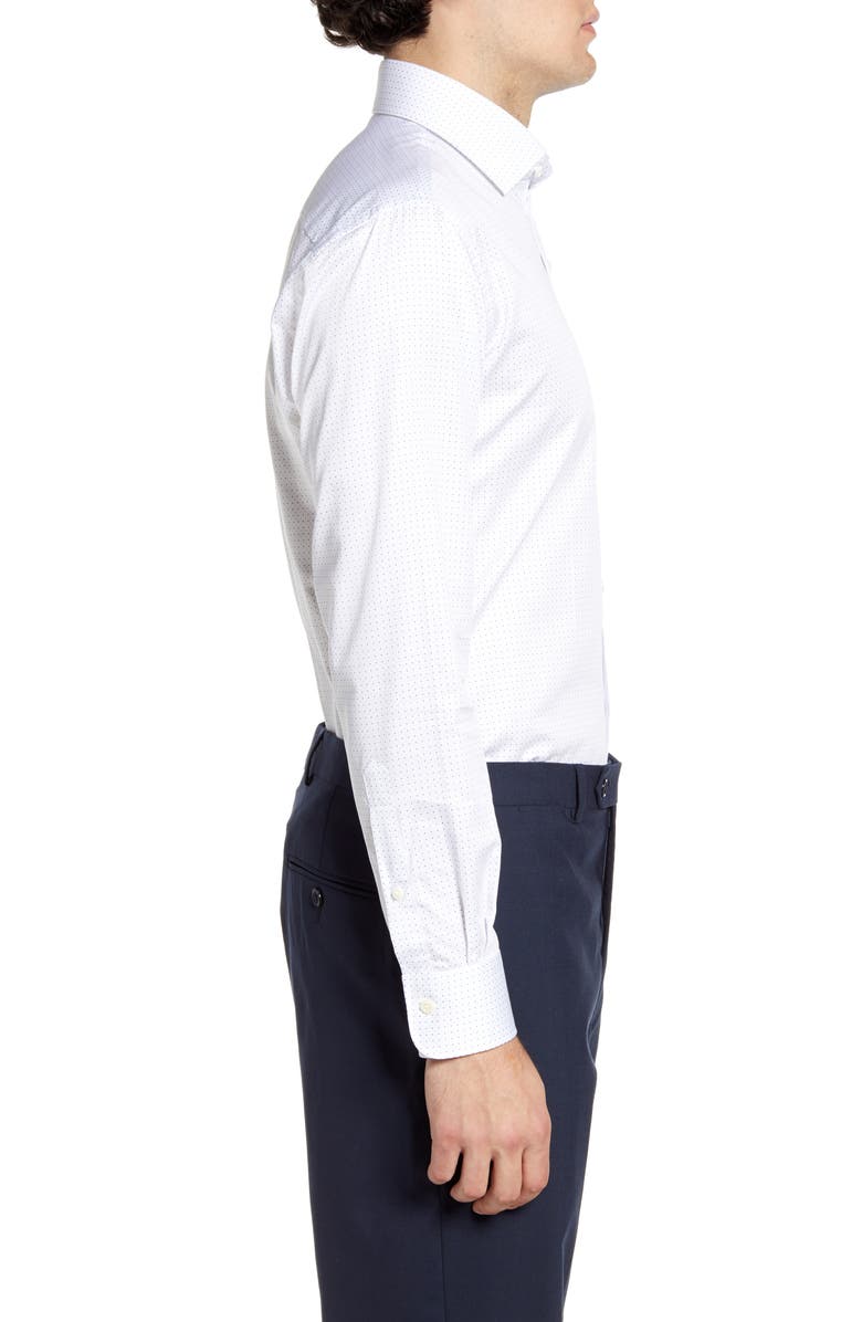 Peter Millar Donut Dot Regular Fit Button-Up Sport Shirt, Alternate, color,