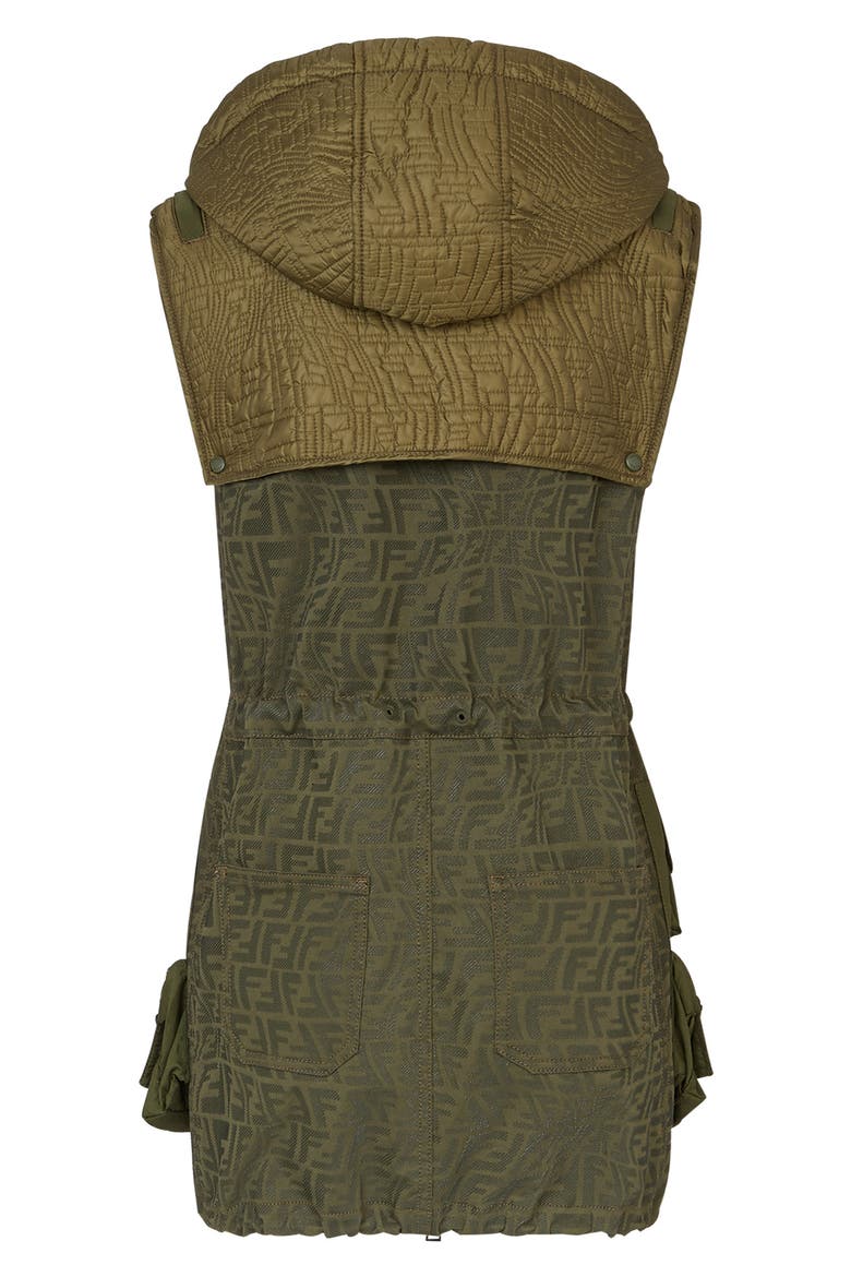x Sarah Coleman FF Fisheye Denim Utility Dress, Alternate, color, F1DO7 GLOBE