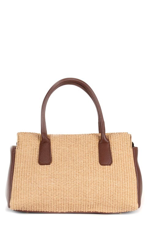 Lyra Straw Tote Bag