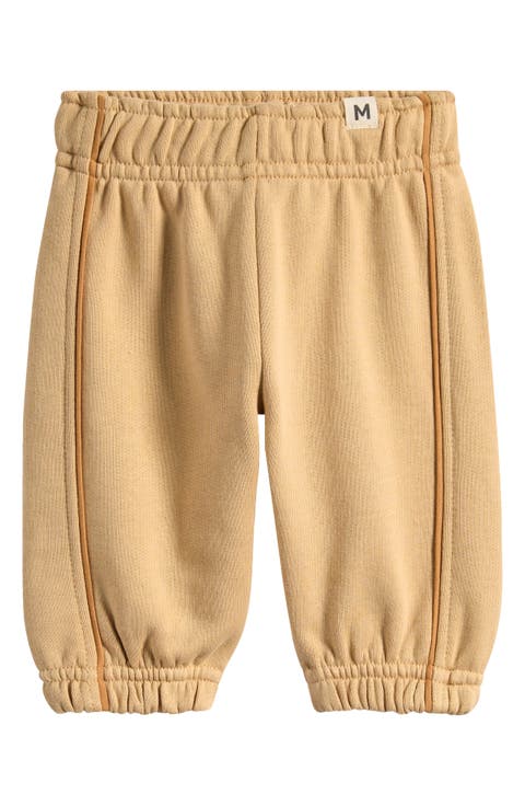 Piped Organic Cotton Joggers