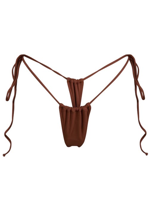 Minimale Animale Sanctuary Tassel Thong Bikini Bottom
