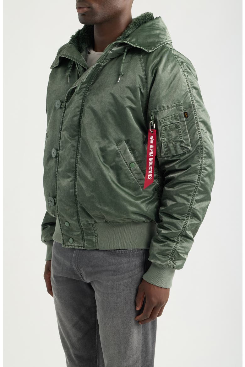 N-2B Heritage Fit Parka, Alternate, color, DEEP FOREST