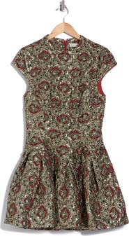 Simkhai Elowen Cap Sleeve Minidress