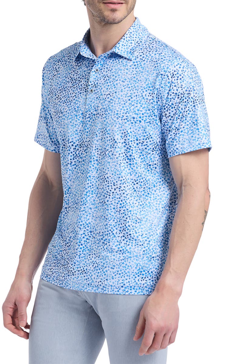Robert Graham Fingal Knit Polo, Alternate, color, 