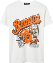 Junk Food Cleveland Browns Dawg Pound Cotton Graphic T-Shirt