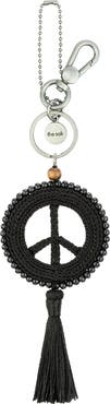 The Sak Yarnicharmz Crochet Peace Dangle