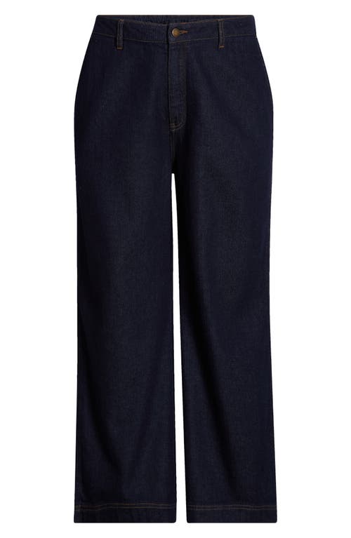 Seasalt Cornwall Sennen Cove Wide Leg Jeans In Blue