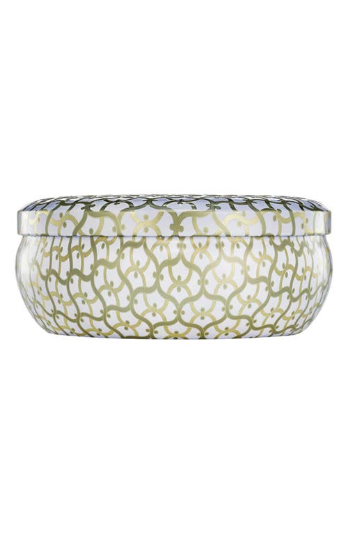 Voluspa Eucalyptus & White Sage 3-Wick Tin Candle 